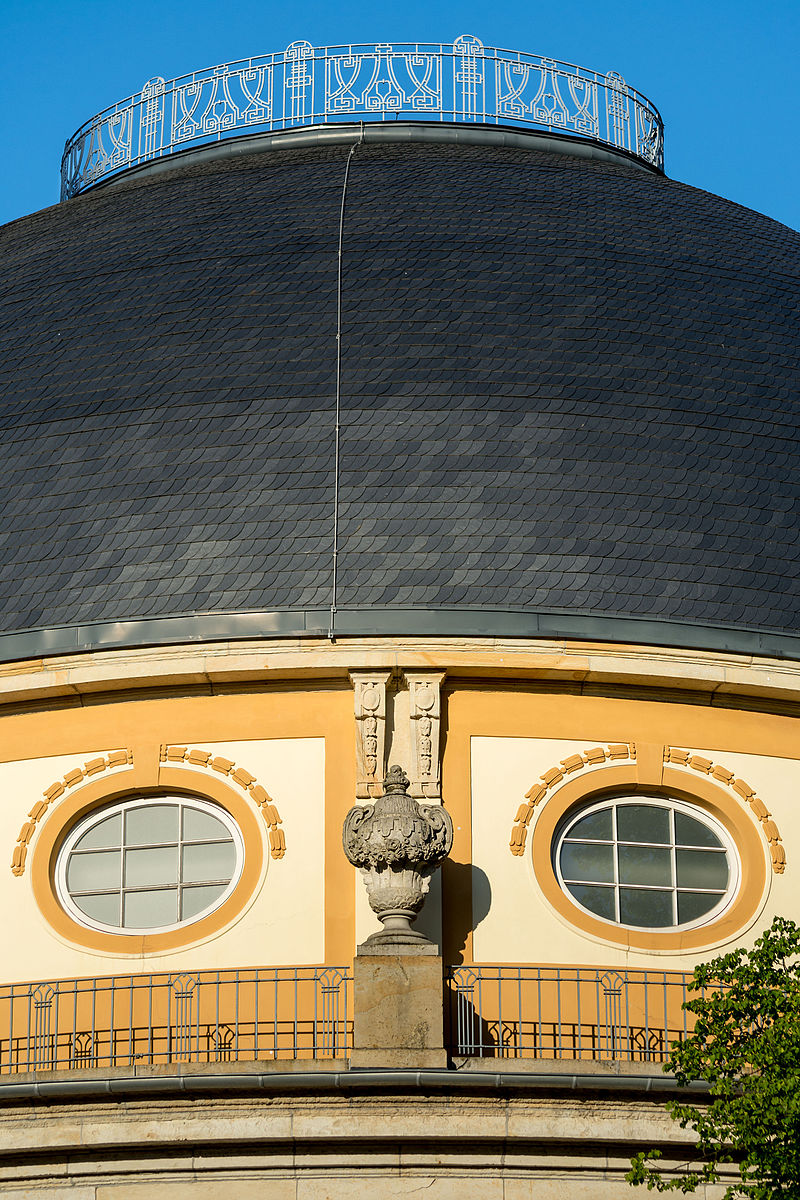 Kuppel des ehemaligen Botanischen Instituts in Hamburg-Neustadt