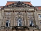 miniatura Hauptgebäude der Europa-Universität Viadrina in Frankfurt (Oder)