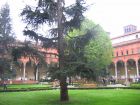 miniatura One of the inner yards (a former cloister) of Università Cattolica in Milan.