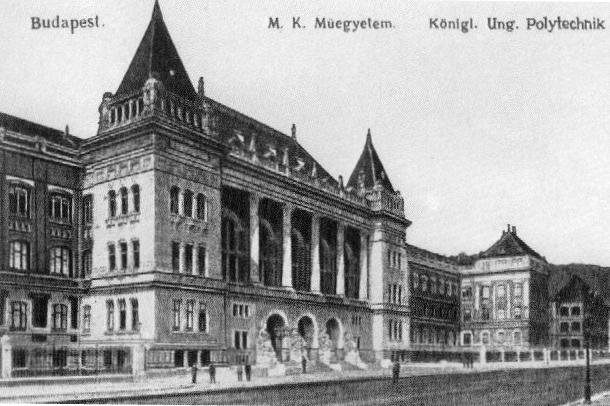 Budapest University of Technology and Economics - Királyi József Műegyetem, 1909